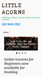 Mobile Screenshot of littleacorns.co.uk